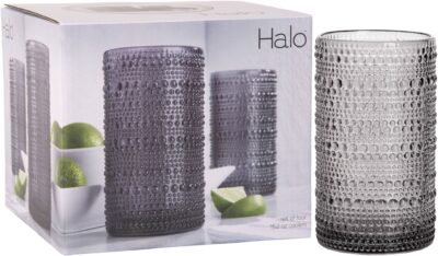 HALO SET OF 4 15.2OZ HI BALL GLASS - Image 10
